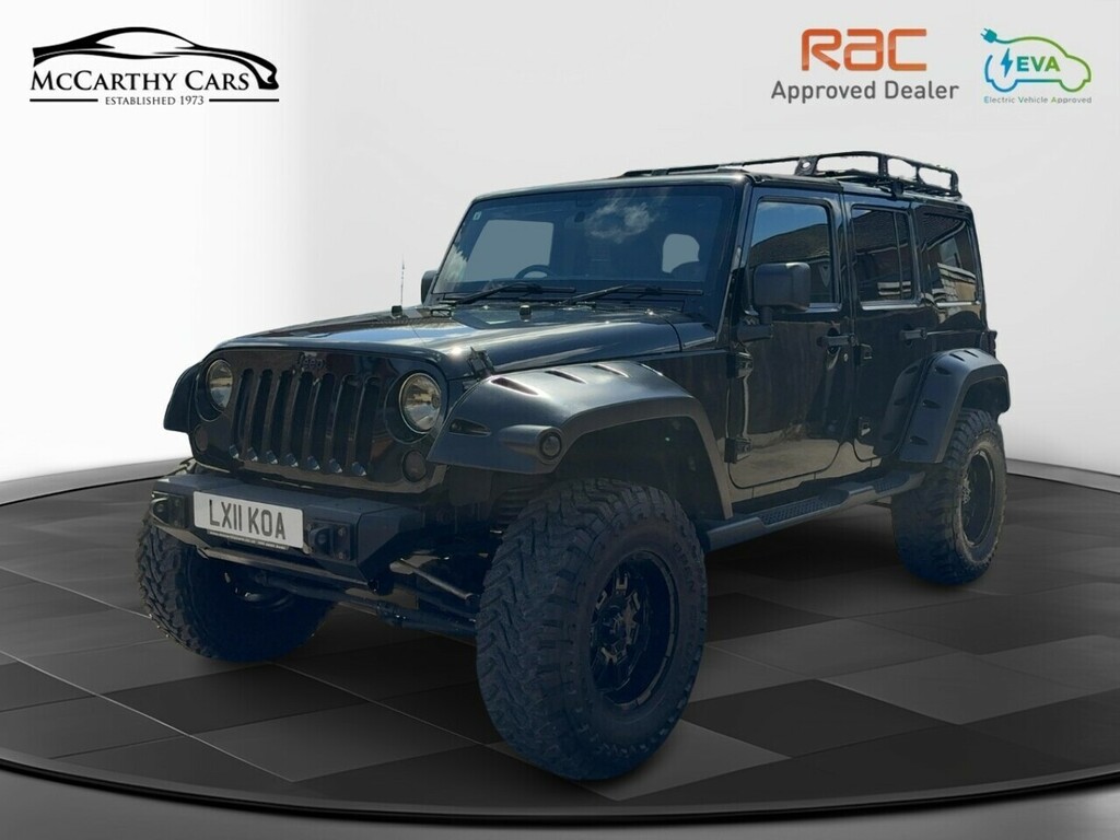 Jeep Wrangler V6 Sahara Unlimited Black