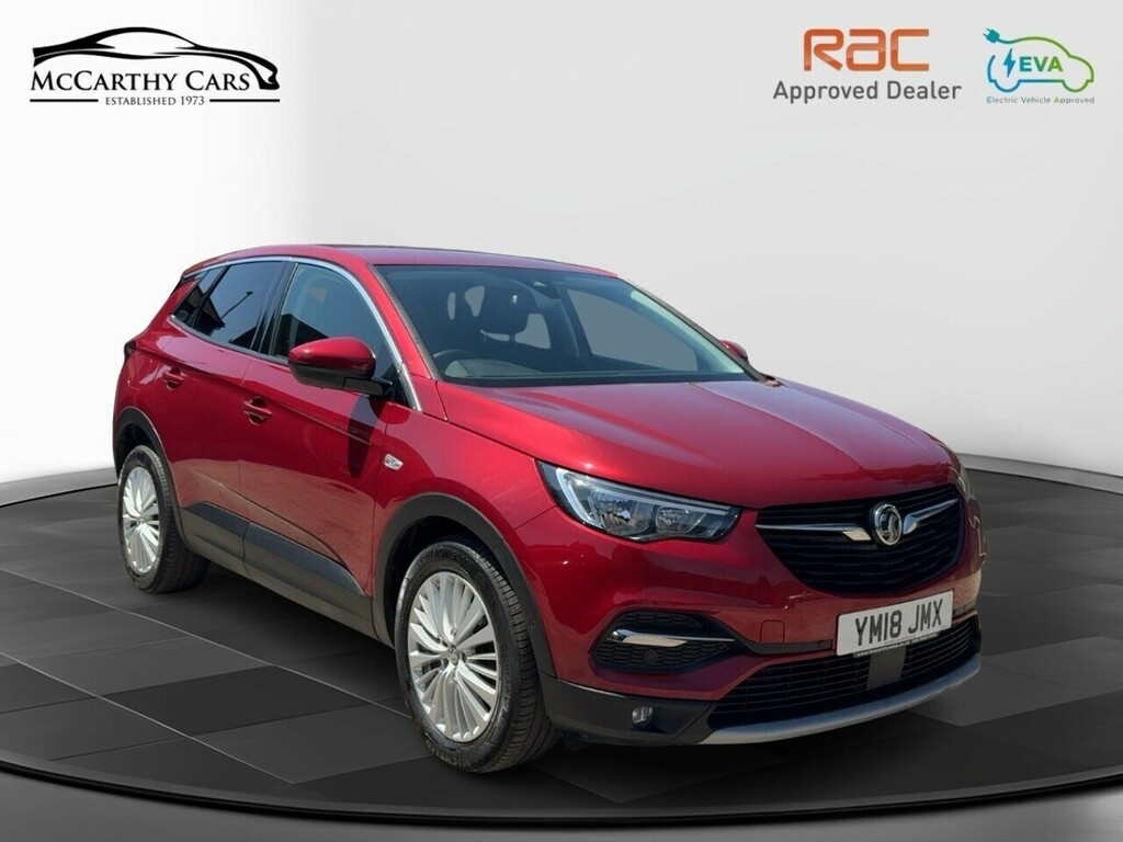 Vauxhall Grandland X Turbo Sport Nav Red