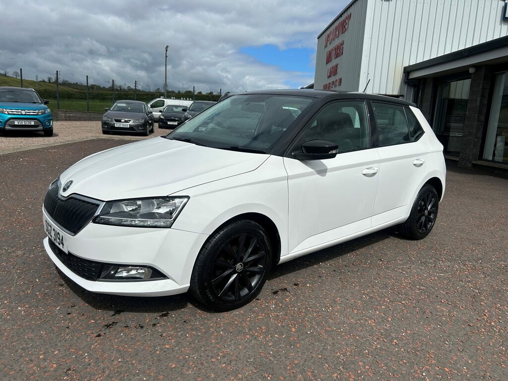 Skoda Fabia 1.0 Mpi Colour Edition SGZ3194 White #3