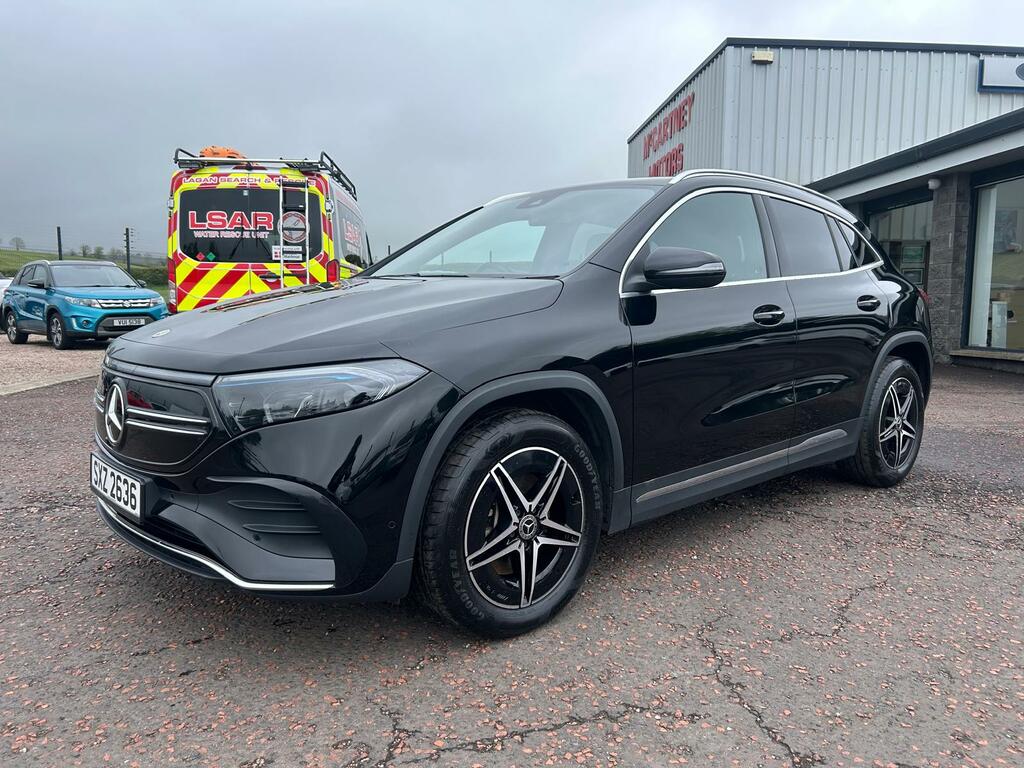 Mercedes-Benz EQA 300 4Matic 168Kw Amg Line 66.5Kwh SXZ2636 Black #3