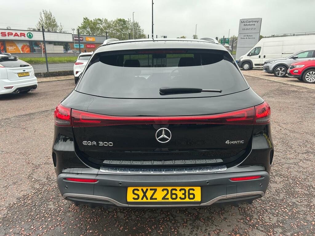 Mercedes-Benz EQA 300 4Matic 168Kw Amg Line 66.5Kwh SXZ2636 Black #5