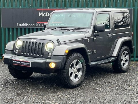 Jeep Wrangler Crd Overland Grey