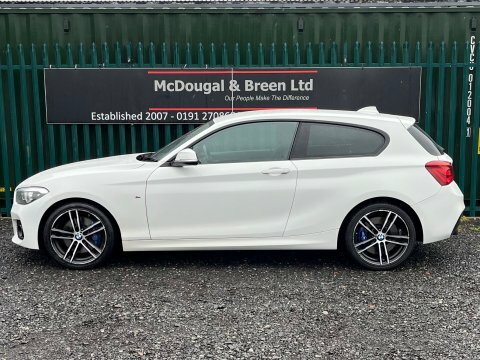 BMW 1 Series 118I M Sport W66AMF White #2