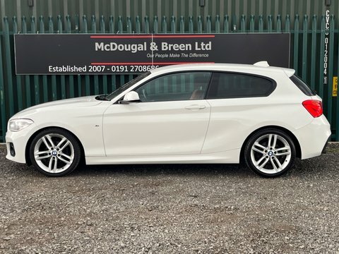 BMW 1 Series 118I M Sport CF66KCC White #2