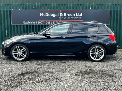 BMW 1 Series 116D M Sport YE17OXN Black #2