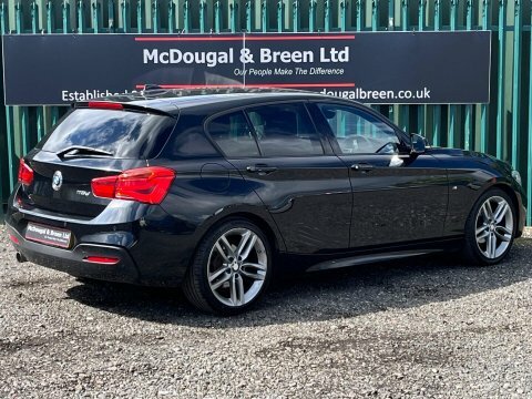 BMW 1 Series 116D M Sport YE17OXN Black #5