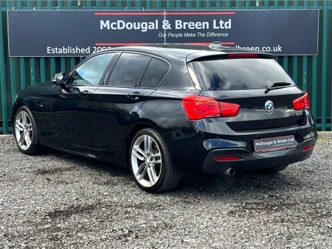 BMW 1 Series 116D M Sport YE17OXN Black #3