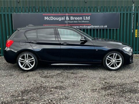 BMW 1 Series 116D M Sport YE17OXN Black #6