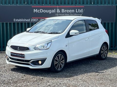 Mitsubishi Mirage Juro White