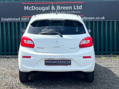 Mitsubishi Mirage Juro White #5
