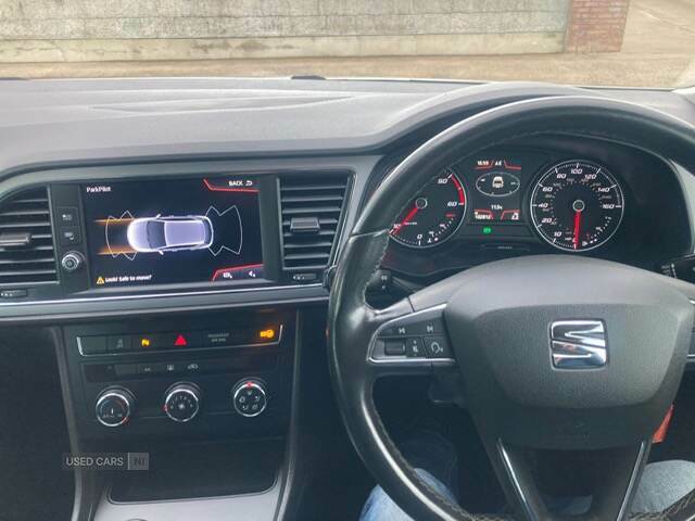 Seat Leon 1.6 Tdi Se Dynamic Ez KP20EKX White #6