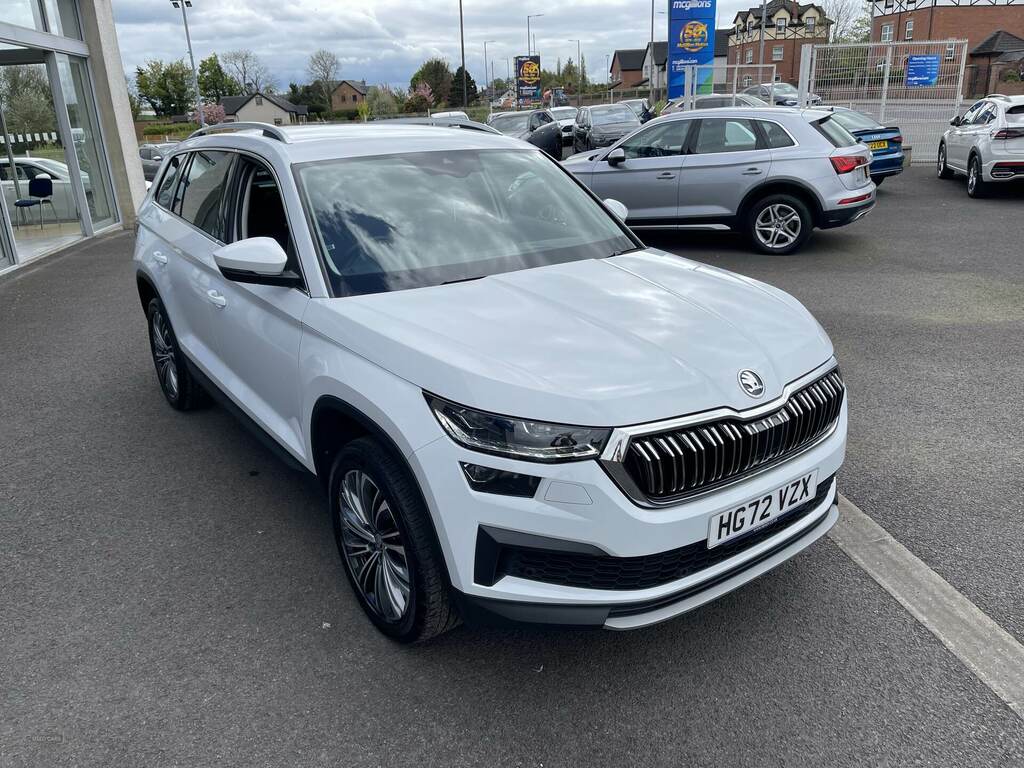 Skoda Kodiaq 1.5 Tsi Se L Executive Dsg 7 Seat HG72VZX White #2