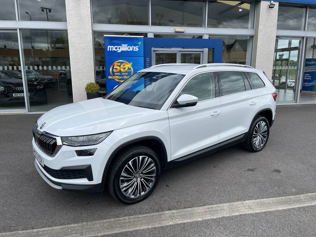 Skoda Kodiaq 1.5 Tsi Se L Executive Dsg 7 Seat HG72VZX White #3