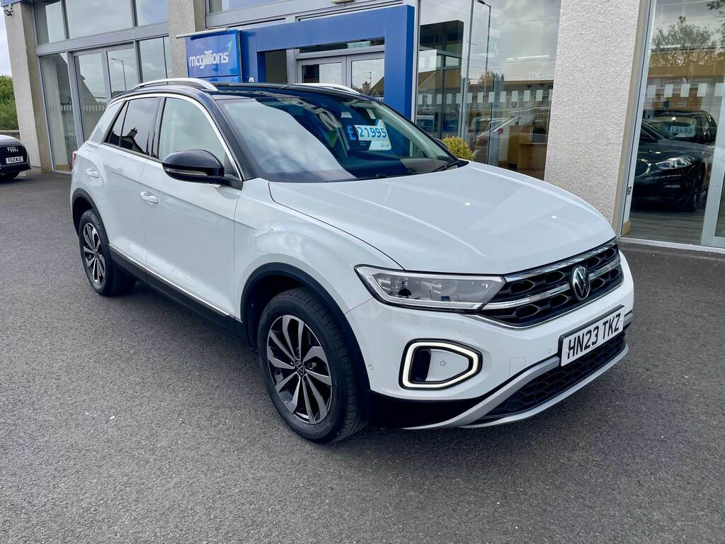 Volkswagen T-Roc 1.5 Tsi Style Dsg White