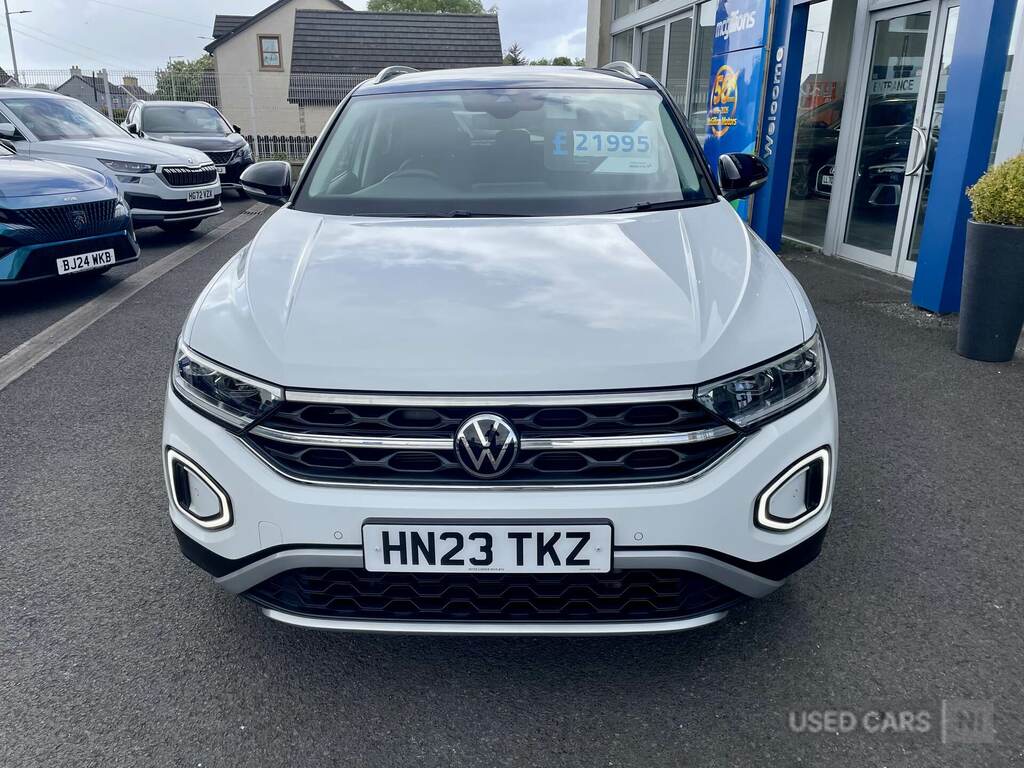 Volkswagen T-Roc 1.5 Tsi Style Dsg HN23TKZ White #6