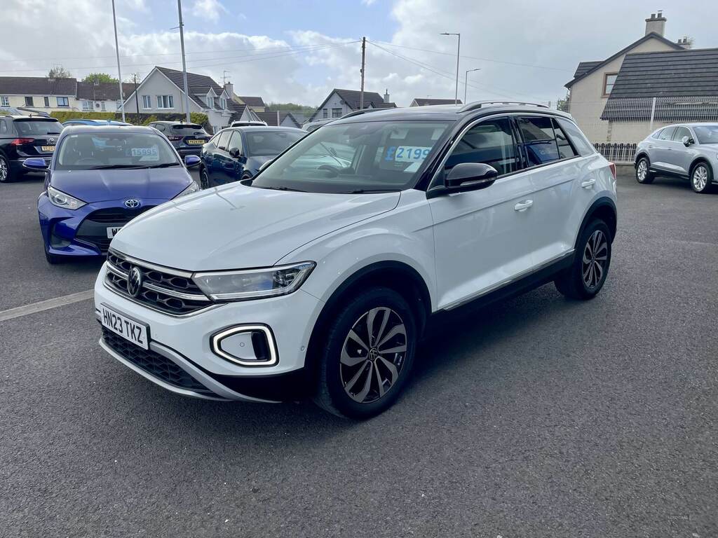Volkswagen T-Roc 1.5 Tsi Style Dsg HN23TKZ White #5