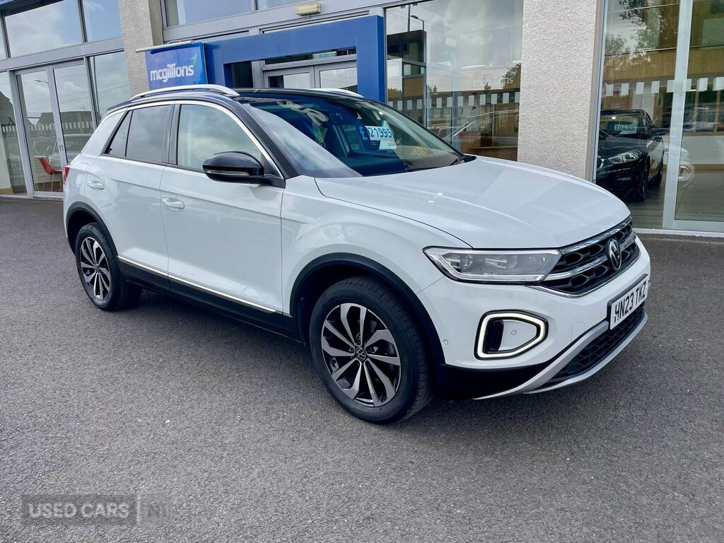 Volkswagen T-Roc 1.5 Tsi Style Dsg HN23TKZ White #3
