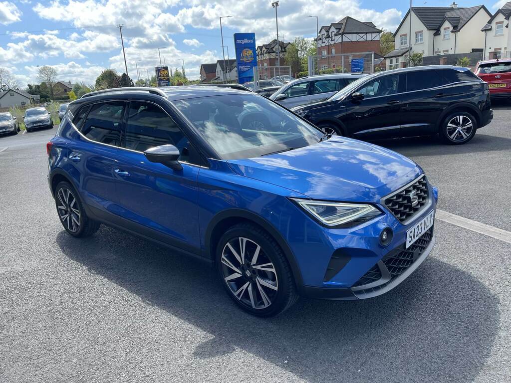 Seat Arona 1.0 Tsi 110 Fr Edition SA23VLV Blue #4