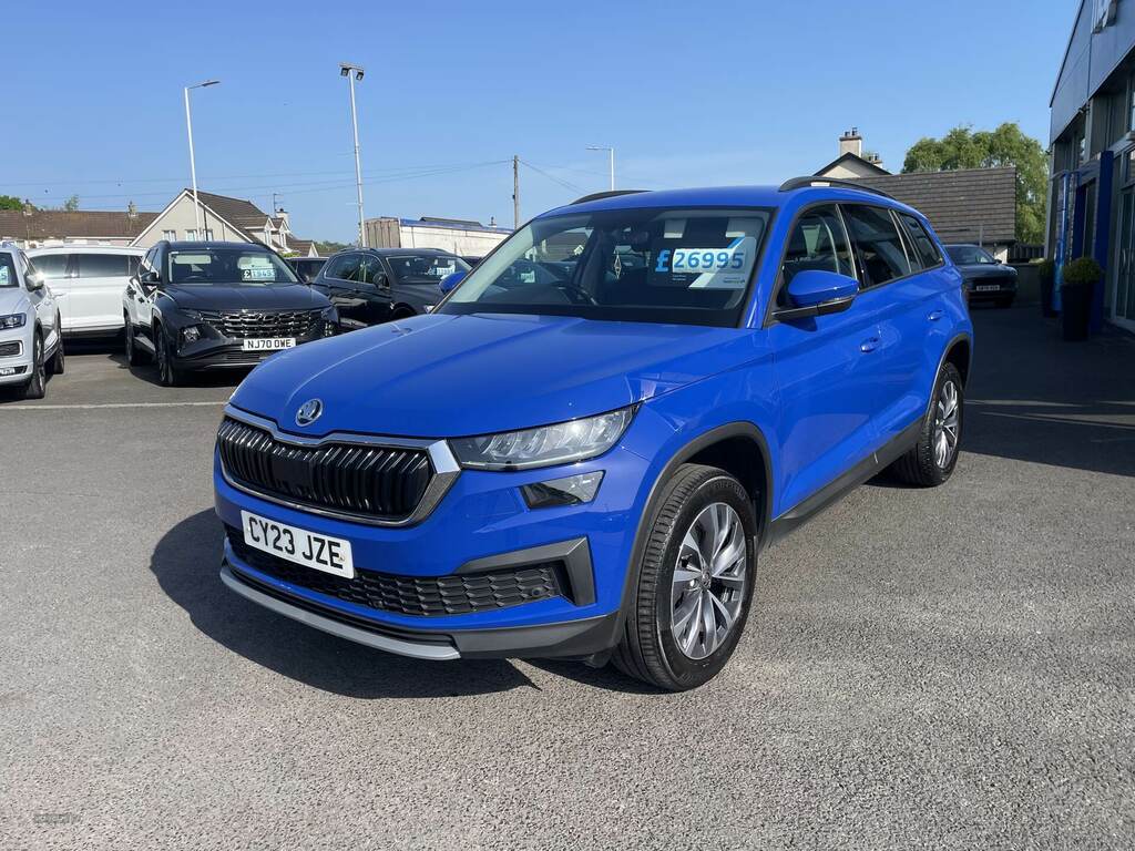 Skoda Kodiaq 2.0 Tdi Se Drive Dsg 7 Seat CY23JZE Blue #2