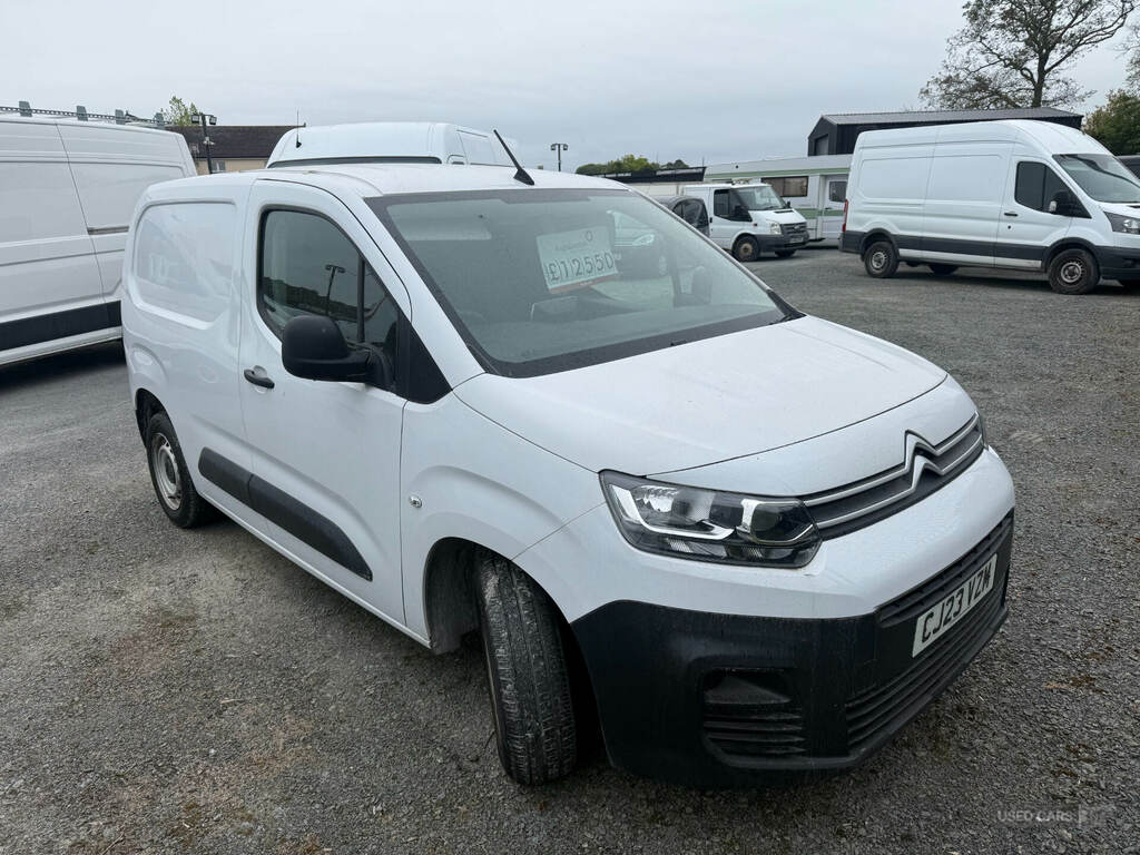 Citroen Berlingo 1.5 Bluehdi 650Kg Enterprise Ed 100Ps 6 Spd S S CJ23VZM White #3