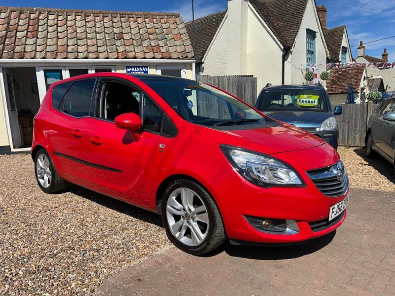 Vauxhall Meriva 1.4I Turbo Se Euro 6 - 2016 66 Red