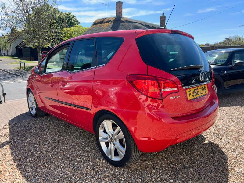 Vauxhall Meriva 1.4I Turbo Se Euro 6 - 2016 66 FJ66ZPB Red #5