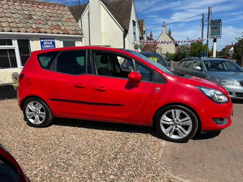 Vauxhall Meriva 1.4I Turbo Se Euro 6 - 2016 66 FJ66ZPB Red #2