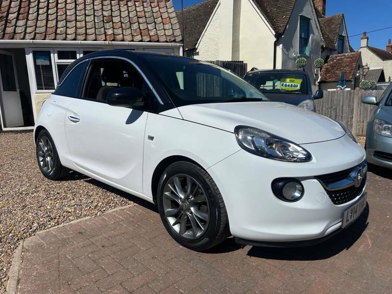 Vauxhall Adam 1.2 Ecoflex 16V Jam Hatchback Eu White
