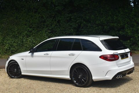 Mercedes-Benz C Class 3.0 C43 V6 KW68XMJ White #2