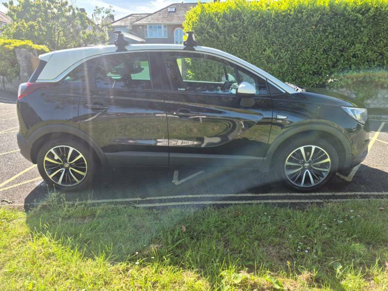 Vauxhall Crossland X 1.2T 110 Elite Nav Start Stop - 2017 VN67GVL Black #4