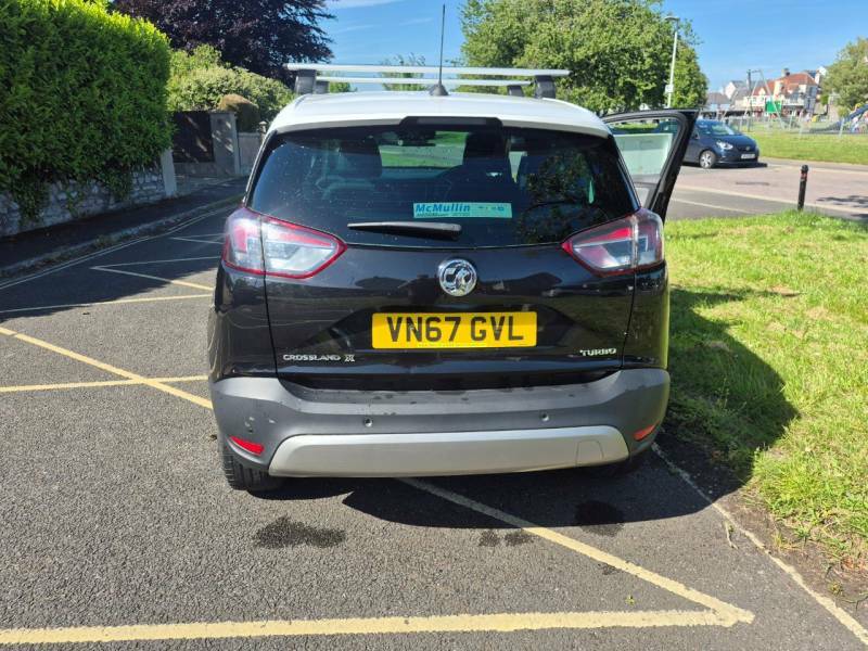 Vauxhall Crossland X 1.2T 110 Elite Nav Start Stop - 2017 VN67GVL Black #6