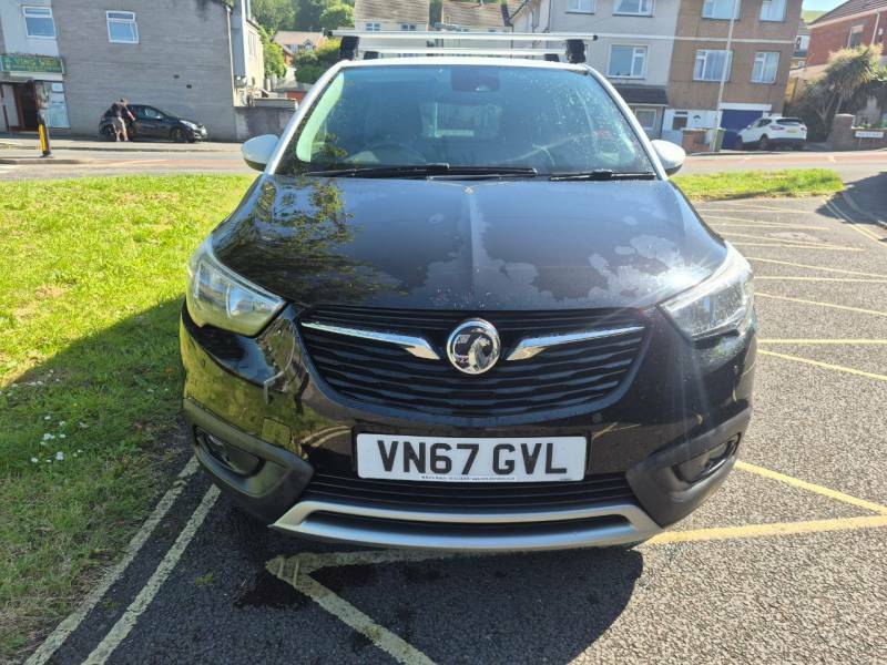 Vauxhall Crossland X 1.2T 110 Elite Nav Start Stop - 2017 VN67GVL Black #3