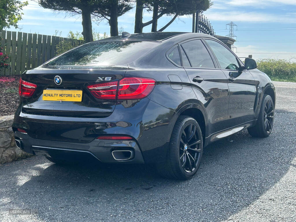 BMW X6 Xdrive30d M Sport Step DA62BHP Black #3