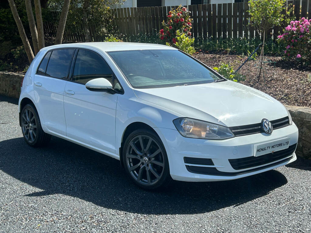 Volkswagen Golf 1.6 Tdi 105 Se White