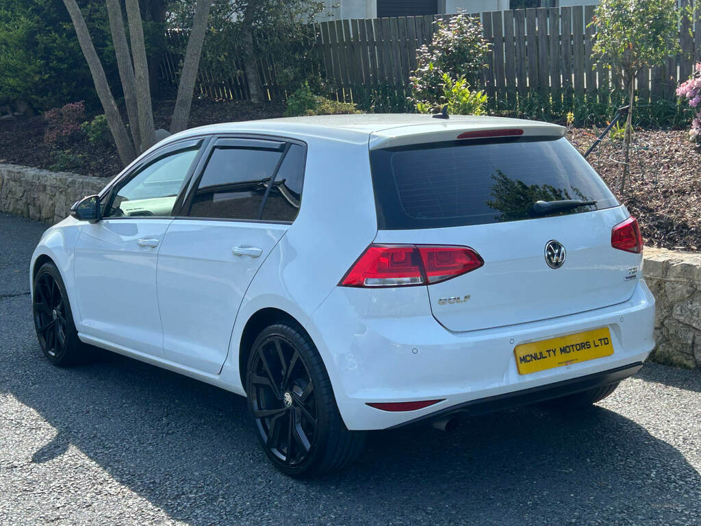 Volkswagen Golf 1.6 Tdi 110 Match Edition AK16ACY White #5