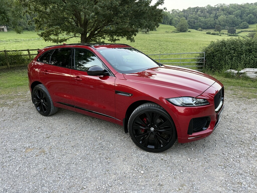 Jaguar F-Pace Suv 3.0 D300 V6 S 201616 Red #2