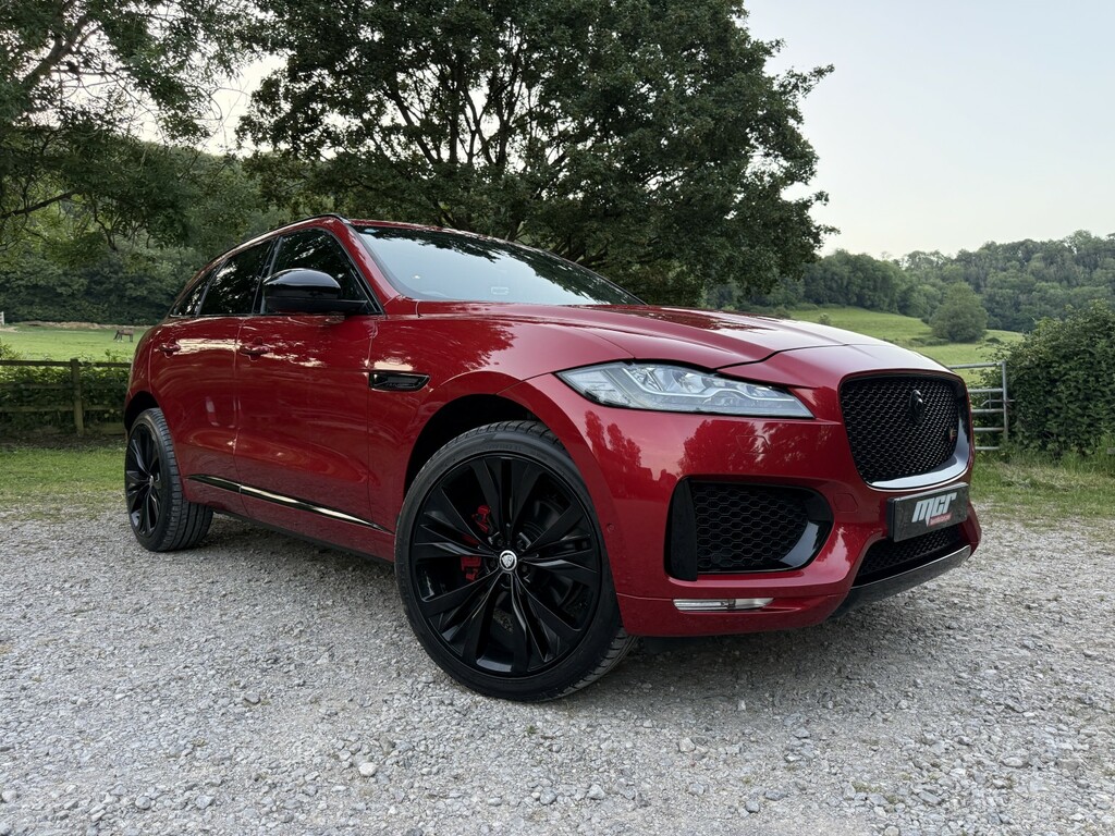 Jaguar F-Pace Suv 3.0 D300 V6 S 201616 Red #3