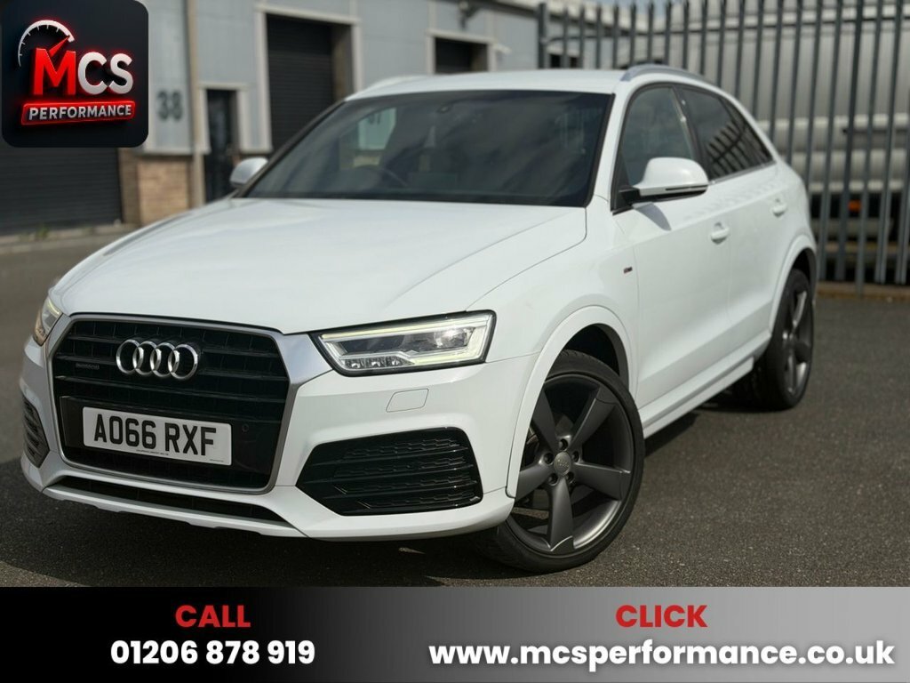 Audi Q3 2L S Line Plus White
