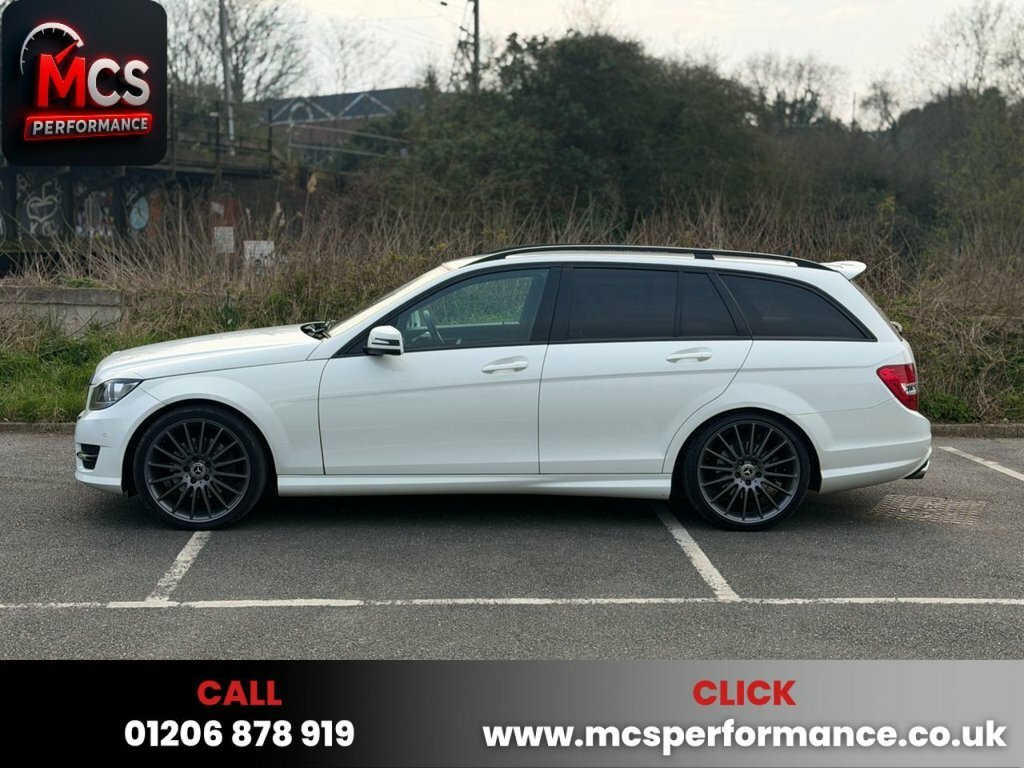 Mercedes-Benz C Class 3L Sport Edition 125 White #3
