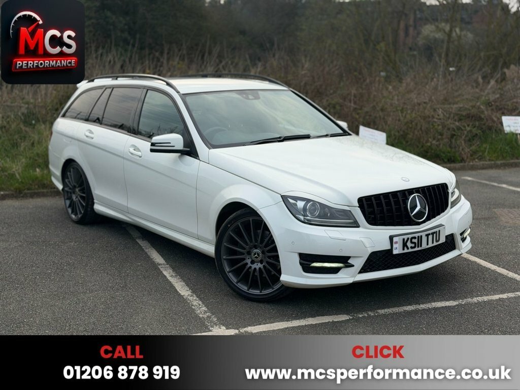 Mercedes-Benz C Class 3L Sport Edition 125 White #2