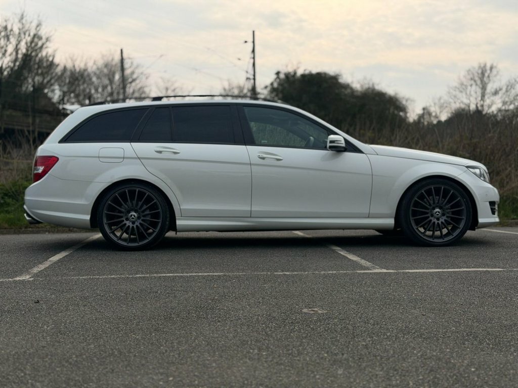 Mercedes-Benz C Class 3L Sport Edition 125 White #4