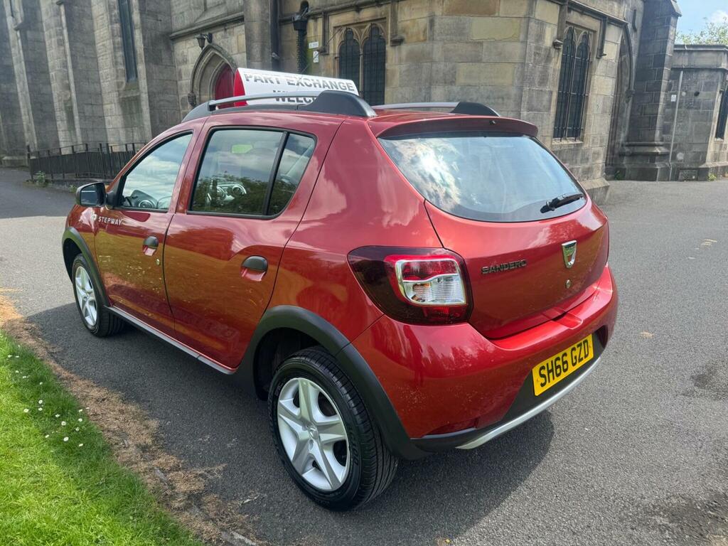 Dacia Sandero Stepway Hatchback 0.9 Tce Ambiance Euro 6 Ss 2016 SH66GZD Red #5