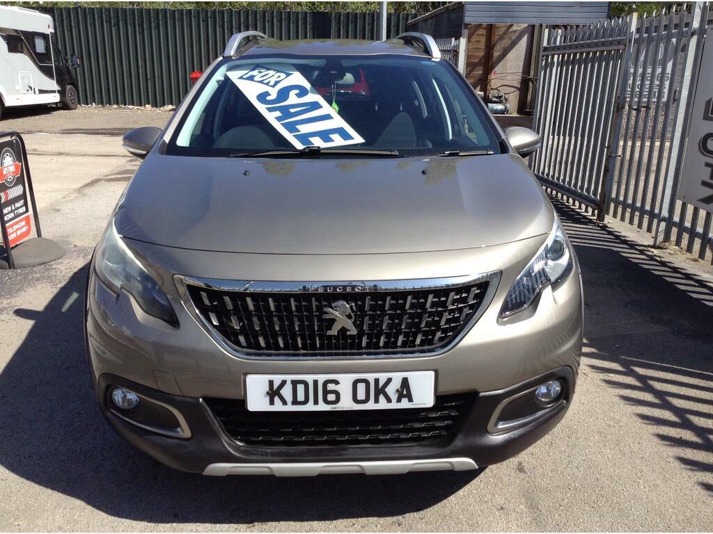 Peugeot 2008 1.2 Puretech Allure Euro 6 KD16OKA Grey #2
