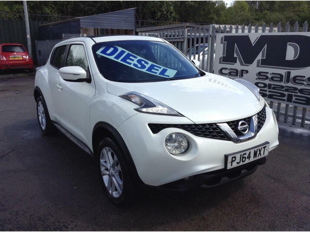 Nissan Juke 1.5 Dci 8V Acenta Premium Euro 5 S S White