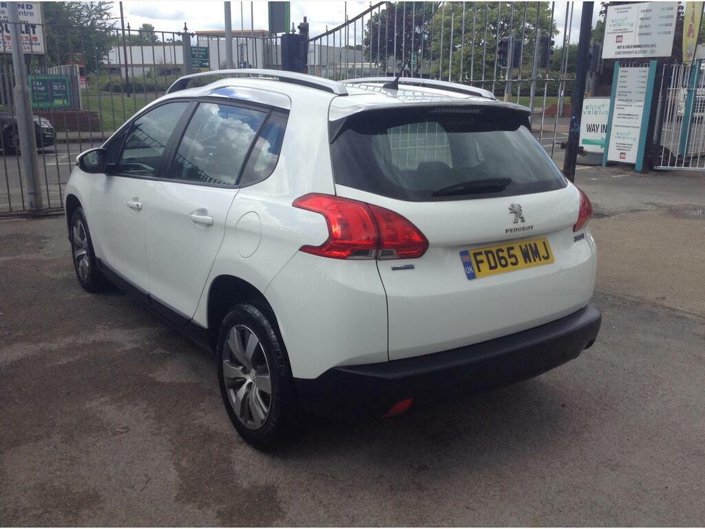 Peugeot 2008 1.6 Bluehdi Active Euro 6 FD65WMJ White #4