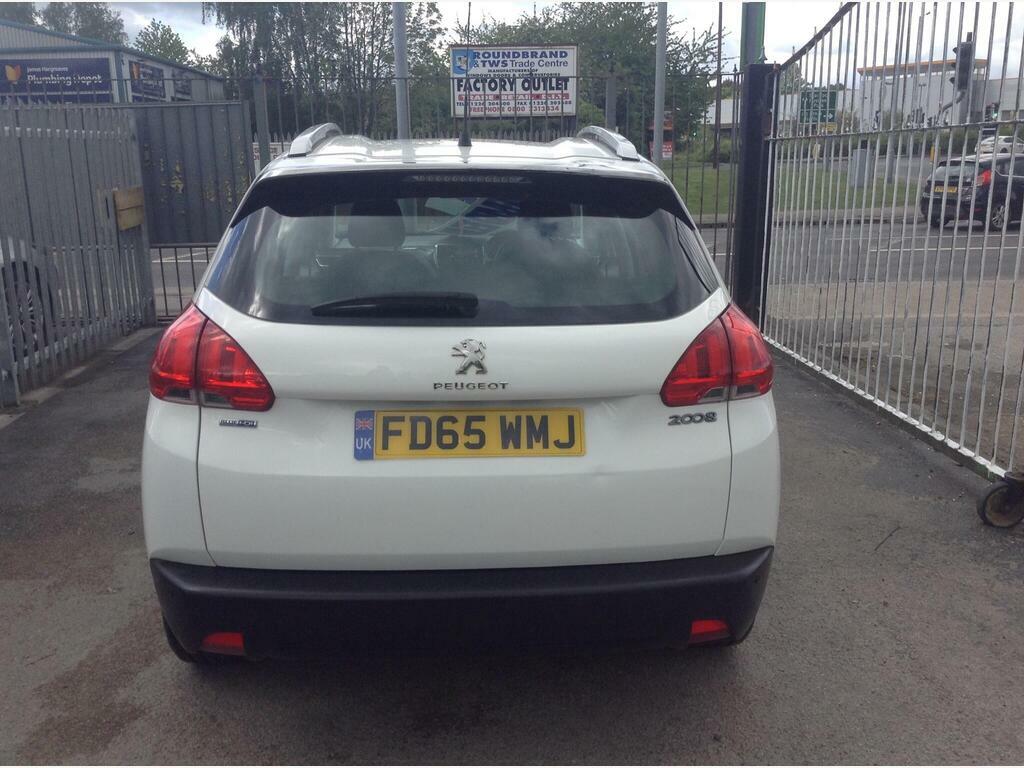 Peugeot 2008 1.6 Bluehdi Active Euro 6 FD65WMJ White #5