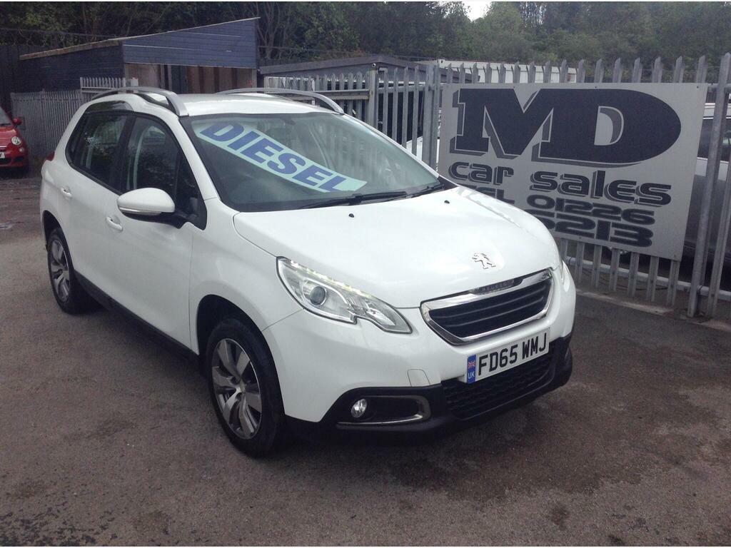 Peugeot 2008 1.6 Bluehdi Active Euro 6 White
