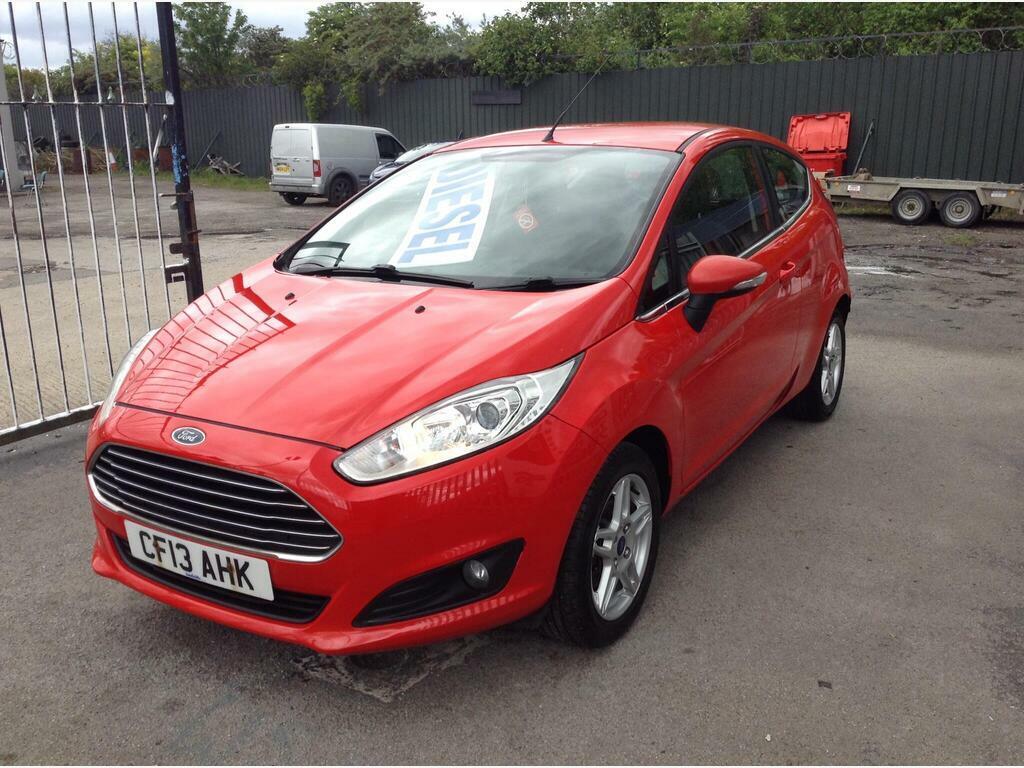 Ford Fiesta 1.5 Tdci Zetec Euro 5 CF13AHK Red #3