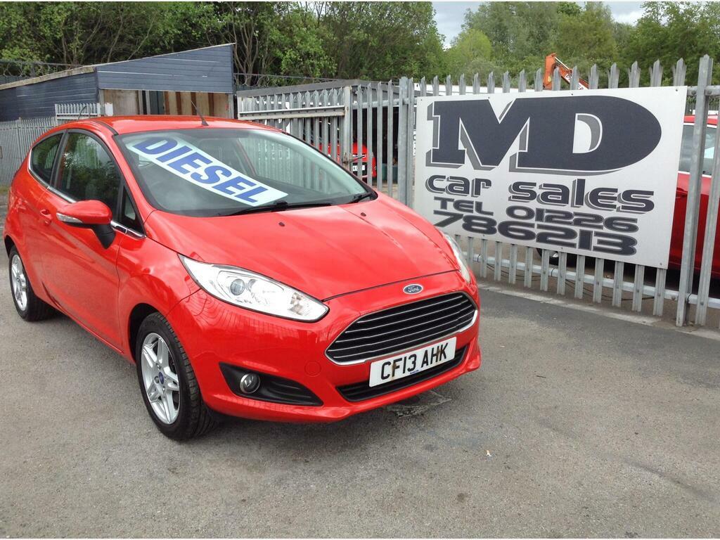 Ford Fiesta 1.5 Tdci Zetec Euro 5 Red