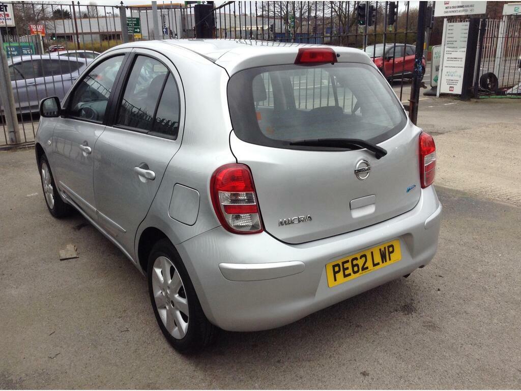 Nissan Micra 1.2 12V Acenta Cvt Euro 5 PE62LWP Silver #4